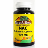 NAC (N-Acetyl-L-Cysteine) 600 mg 100 Capsules by Nature Blend