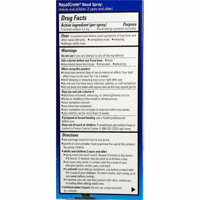 NasalCrom Nasal Allergy, 0.88 fl oz