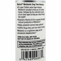 Melatonin Sleep 5 mg (Time Release) 100 Tablets by Natrol - Image 3