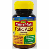 Nature Made Folic Acid 400 mcg (665 mcg DFE), 250 Tablets