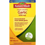 Nature Made Garlic (Odor Control), 1250 mg 100 Tablets