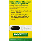 Nature Made Magnesium 500 mg, 60 Softgels