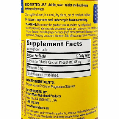 Nature Made Melatonin 3 mg, 240 Tablets