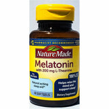 Nature Made Melatonin 3 mg with L-Theanine 200 mg, 60 Softgels