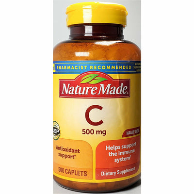 Nature Made Vitamin C- 500 mg 500 Caplets