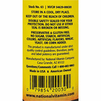 Nature's Blend Vitamin B6, 50 mg 100 Tablets - Image 3
