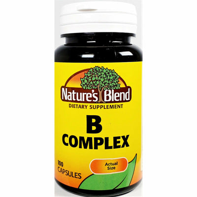 Nature's Blend B Complex, 100 Capsules