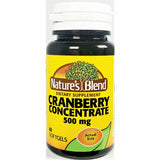 Nature's Blend Cranberry Concentrate, 500 mg 60 Softgels
