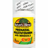 Nature's Blend Prenatal Multivitamin with Minerals, 100 Tablets