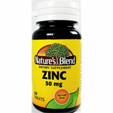 Nature's Blend Zinc (Gluconate), 50 mg (Immune Support) 100 Tablets