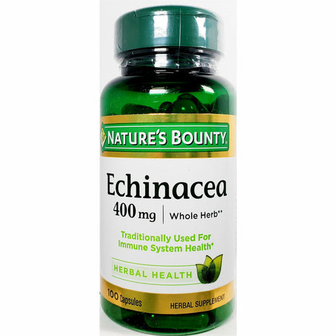 Nature's Bounty, Echinacea  400 mg 100 Capsules