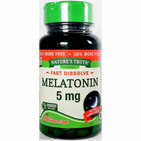 Melatonin, 5 mg 90 Fast Dissolve Tabs by Nature's Truth - Image 1