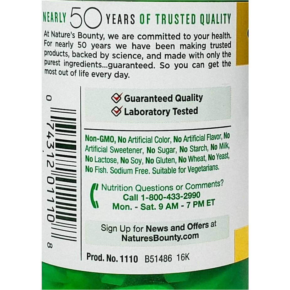Potassium 99 mg 100 Caplets by Natures Bounty Hargraves Online Healthcare