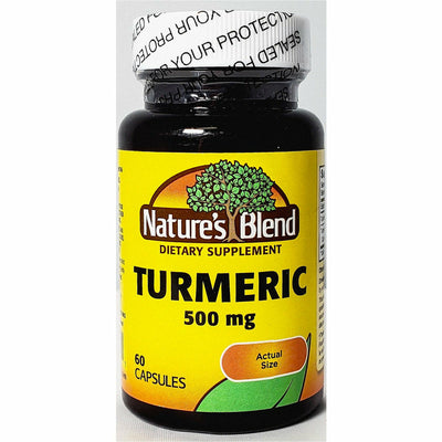 Turmeric 500 mg 60 Capsules by Natures Blend