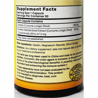 Turmeric 500 mg 60 Capsules by Natures Blend - Image 2