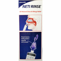Neti Rince Neti Rinse Sinus Kit | 50 Saline Packets – Hargraves Online Healthcare