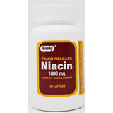Niacin 1000 mg (Timed Release)100 Captabs by Rugby