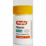 Niacin 100 mg 100 Tablets by Rugby