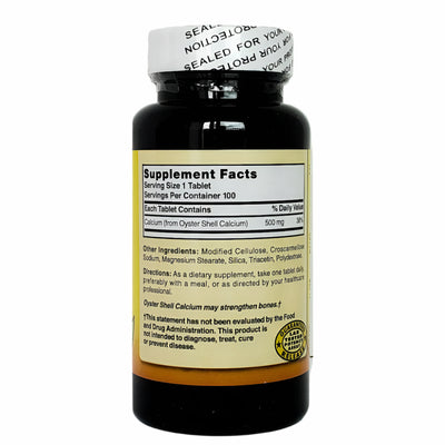 Oyster Shell Calcium 500 mg 