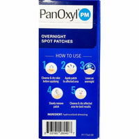 PanOxyl PM Overnight Spot Patches, 40 Single Use Clear Patches - Image 2