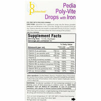 Multivitamin with Iron (Pedia Poly-Vite) Drops 50 mL - Image 2
