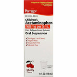 Children's Acetaminophen, by Perrigo 160 mg Cherry Flavor, 4 fl oz