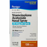 Triamcinolone Acetonide Nasal Spray, 55 mcg 120 Sprays by Perrigo
