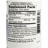 Calcium Supplement, 500 mg plus D (200 IU), 60 Tablets by PlusPharma
