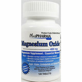PlusPharma Magnesium Oxide, 400 mg 120 Tablets
