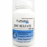 Zinc (Sulfate), 220 mg (Immune Support) 100 Capsules by PlusPharma