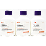 Polyethylene Glycol (PEG 3350) 17.9 oz each by Rugby (3 Pack)