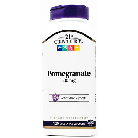 Pomegranate 500 mg 120 Capsules by 21st Century