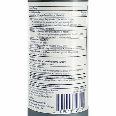 Povidone Iodine (Topical Antiseptic)