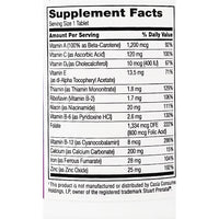 PreNatal Vitamins with Folic Acid 60 Tablets by 21st Century - Image 2
