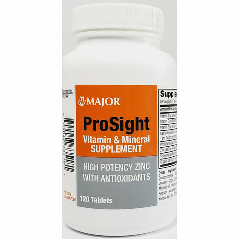 ProSight Vitamin & Mineral Supplement, 120 Tablets by Major