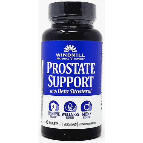 Prostate Support with Beta Sitosterol 60 Tablets by Windmill
