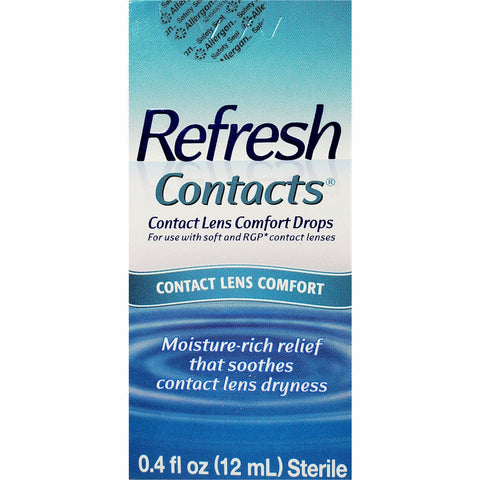 Refresh Contact Lens Comfort Drops, 0.4 fl oz (12 mL)