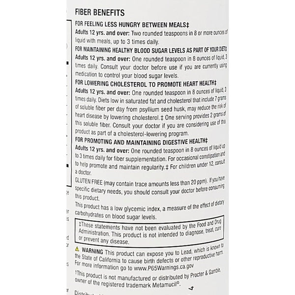 Natural Psyllium Husk Sugar Free Orange Smooth Hargraves Online