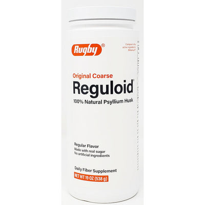 Reguloid Psyllium Husk (Original Course) 19 oz by Rugby