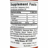 Reliable-1 Liquid Vitamin C (Liquid),  500 mg (Orange Flavor) 4 fl oz