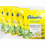Ricola Lemon-Mint Throat Drops 24 Per Bag (3 Or 6 Pack) Pack Cough Cold & Flu