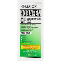Robafen CF (Multi-Symptom Cold) 4 fl oz by Major - Image 1