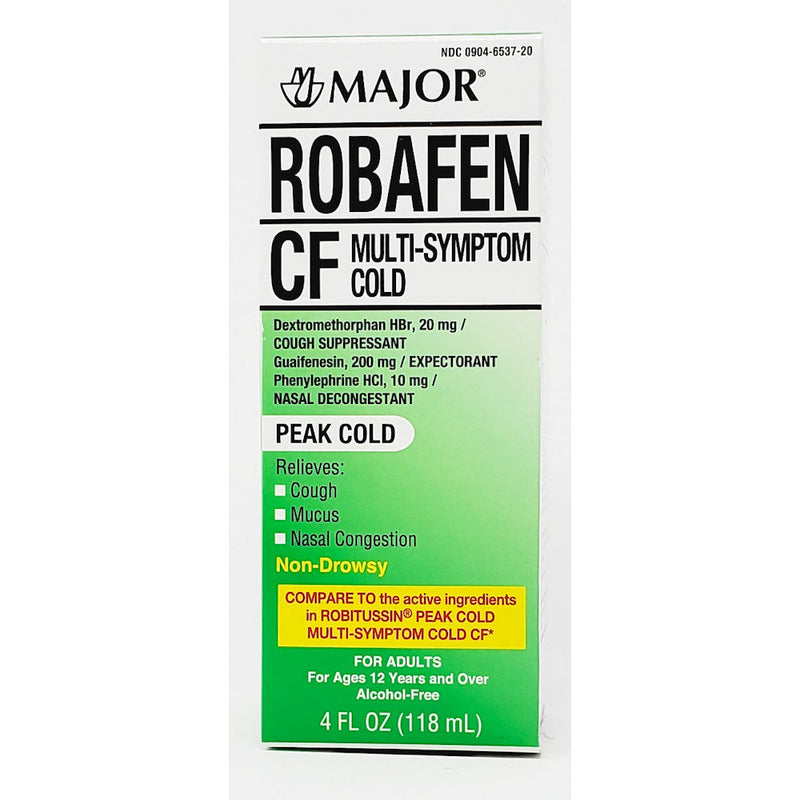 Robafen CF (Multi-Symptom Cold) 4 fl oz by Major - Main product image