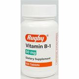 Vitamin B1, 50 mg by Rugby 100 Tablets
