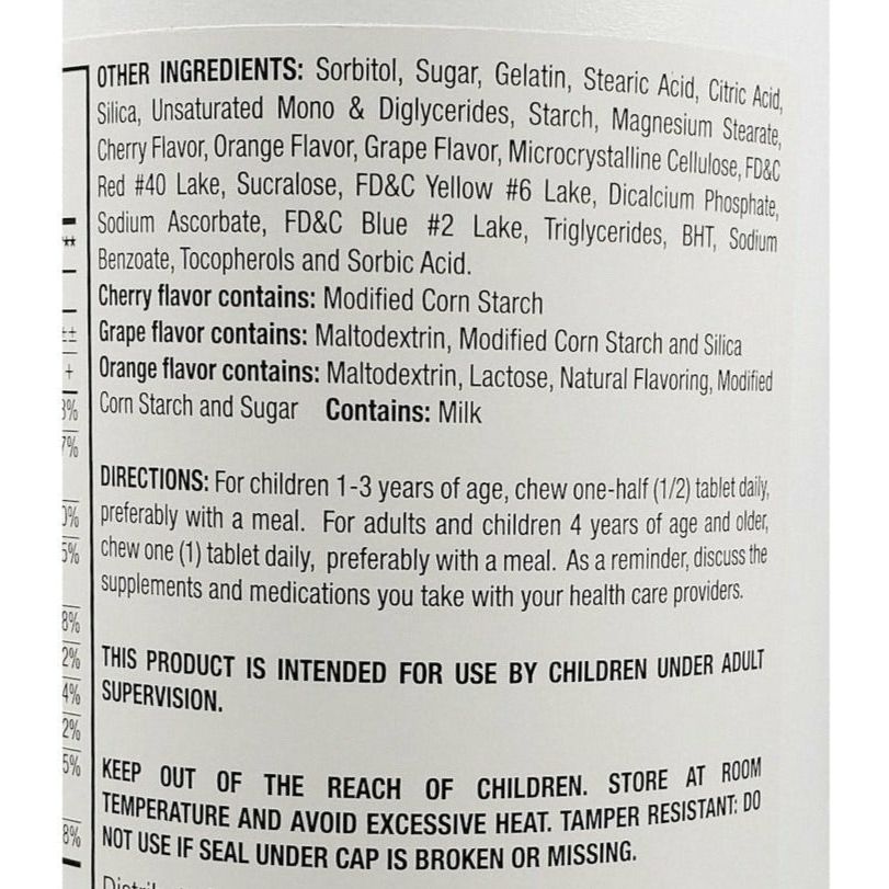 Children's Chewable Multivitamin, 250 Tablets by Rugby Hargraves