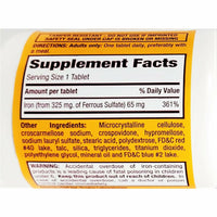 Ferrous Sulfate 325 mg 100 Tablets by Rugby - Image 2