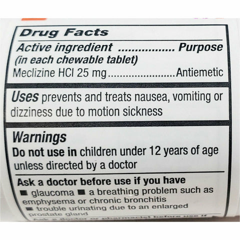 Purchase Meclizine Online