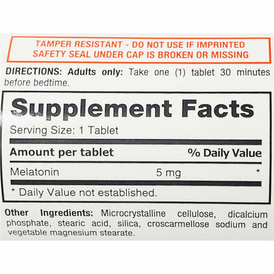 Rugby Melatonin 5 mg, 90 Tablets