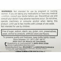 Melatonin 5 mg, 90 Tablets Each (1 or 3 Pack) by Rugby - Image 3