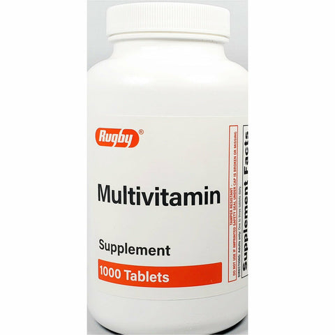 Rugby Multivitamin, 1000 Tablets